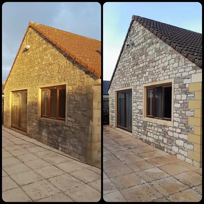Brick Facade Cleaning of a Commercial Building in Bristol