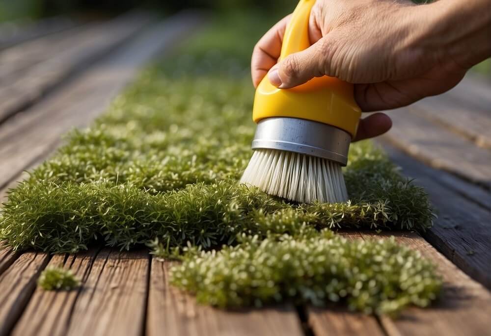 How to Clean Algae & Moss Off Your Decking Safely