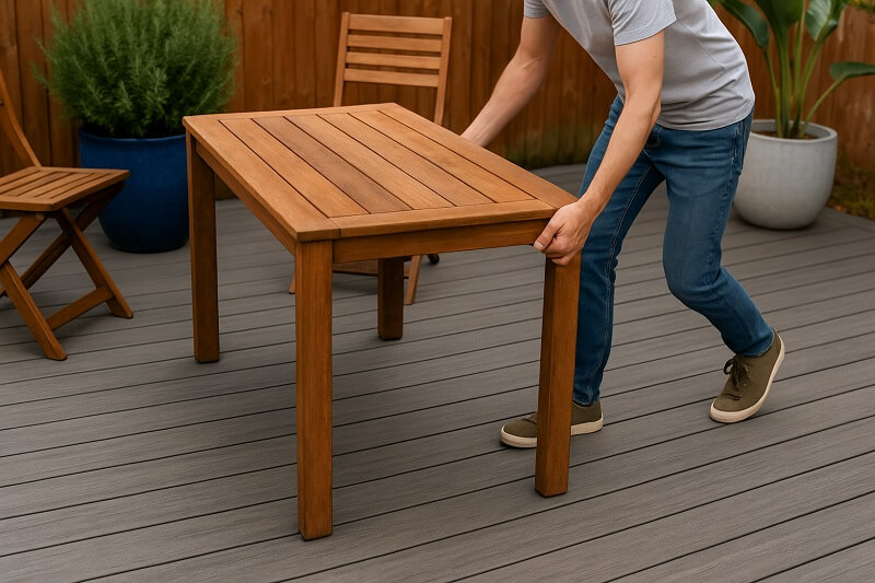 Step 1 - Clear the area