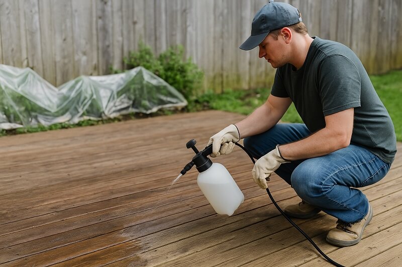 Step 6 - Neutralise and let dry