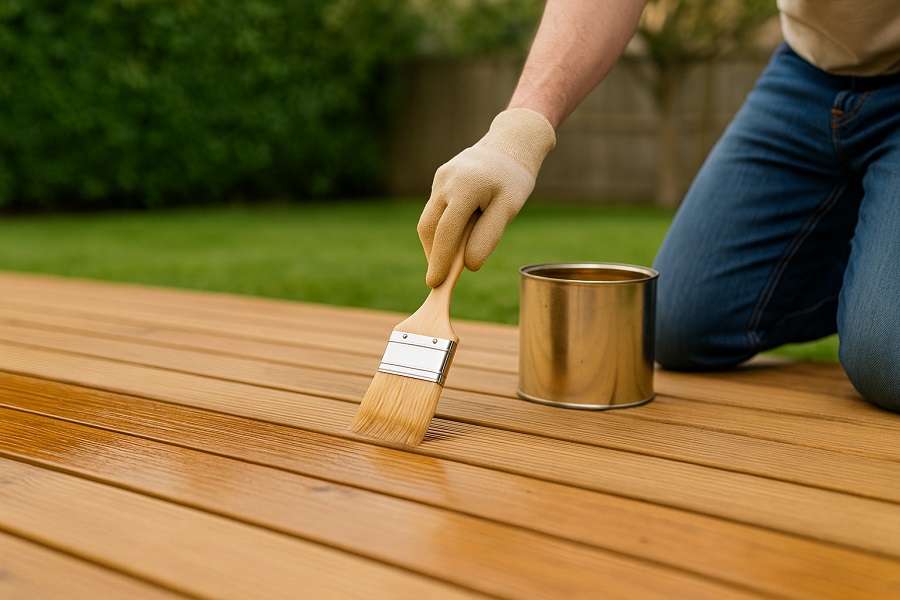 Step 6 - Optional sealing or oiling (extra protection)