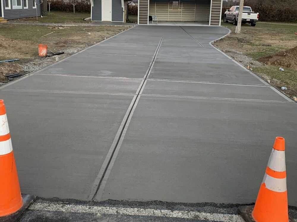 How to clean a concrete driveway