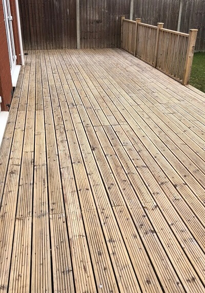 Decking cleaning case 02 after bristol
