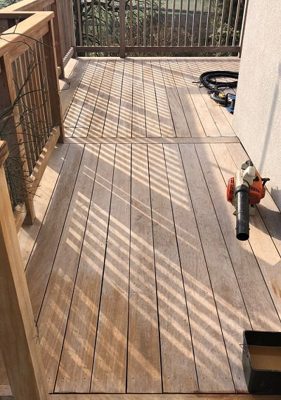 Decking cleaning case 03 after bristol