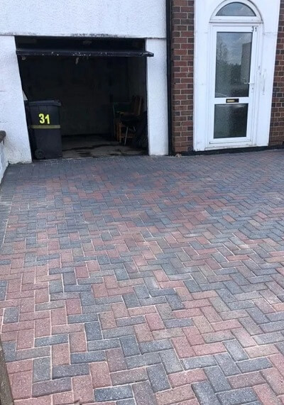 Driveway cleaning case 01 after bristol