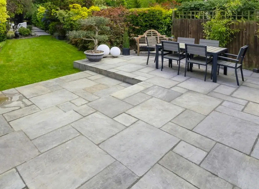 Patio fully cleaned and restored for one of our Bristol clients