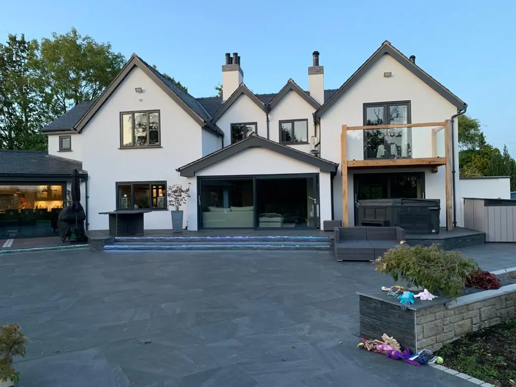 Professional render cleaning, bright, sharp and like new