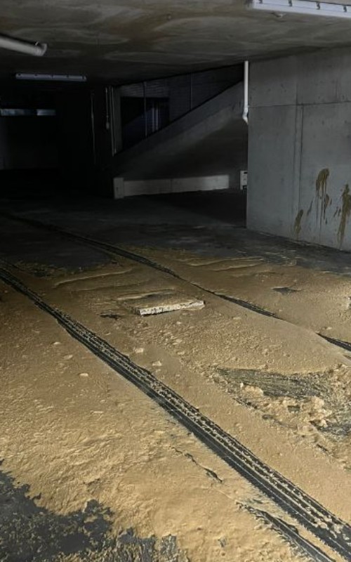 Car park cleaning case 01 before (Bristol)