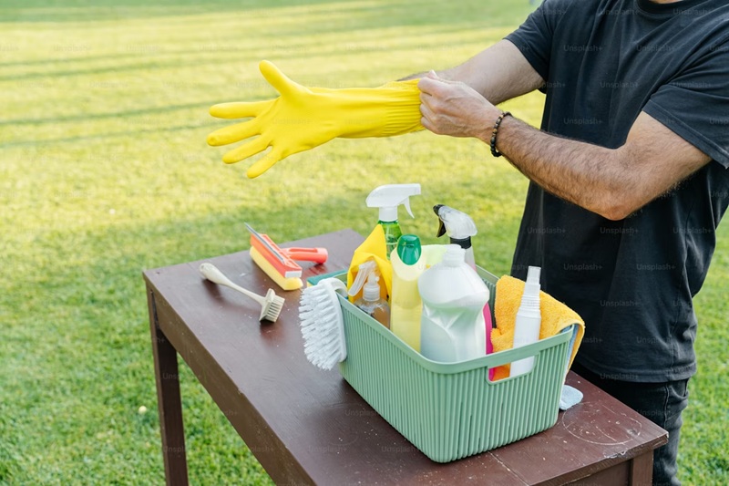 Tools needed to clean gutters properly